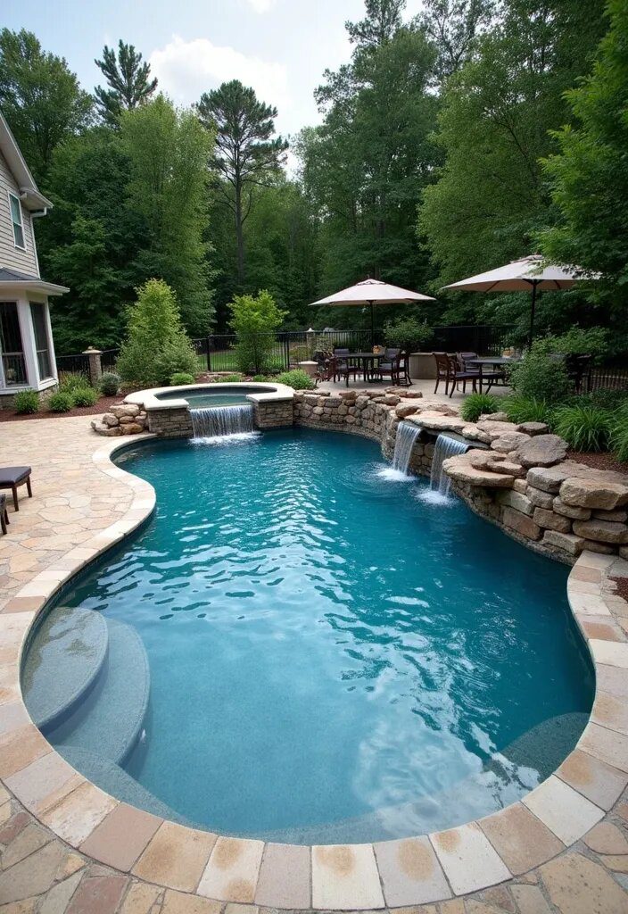 15 Stunning Luxury Pool Designs 16 15 Stunning Luxury Pool Designs That Will Transform Your Backyard Into an Oasis! - 15. Custom Luxury Pools: Personal Touches