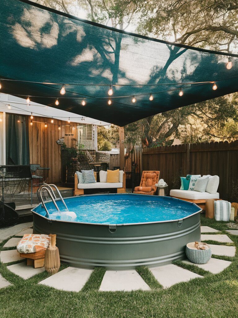 20 Stock Tank Pool Ideas for Your Chic Backyard Oasis 8 img v72et52MuiL4jhYRIXoMH