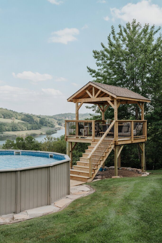 23 Creative Above Ground Pool Deck Ideas for 2025 12 img w3VkWWNPT92UOeVOgSA D