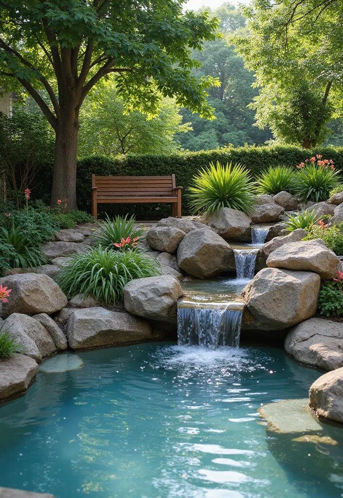 15 Stunning Natural Swimming Pool Designs 2 15 Stunning Natural Swimming Pool Designs That Will Make Your Backyard a Paradise! - 1. The Rock Garden Pool