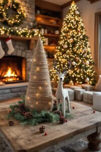 31 Cozy Rustic Decor Ideas for a Warm Xmas
