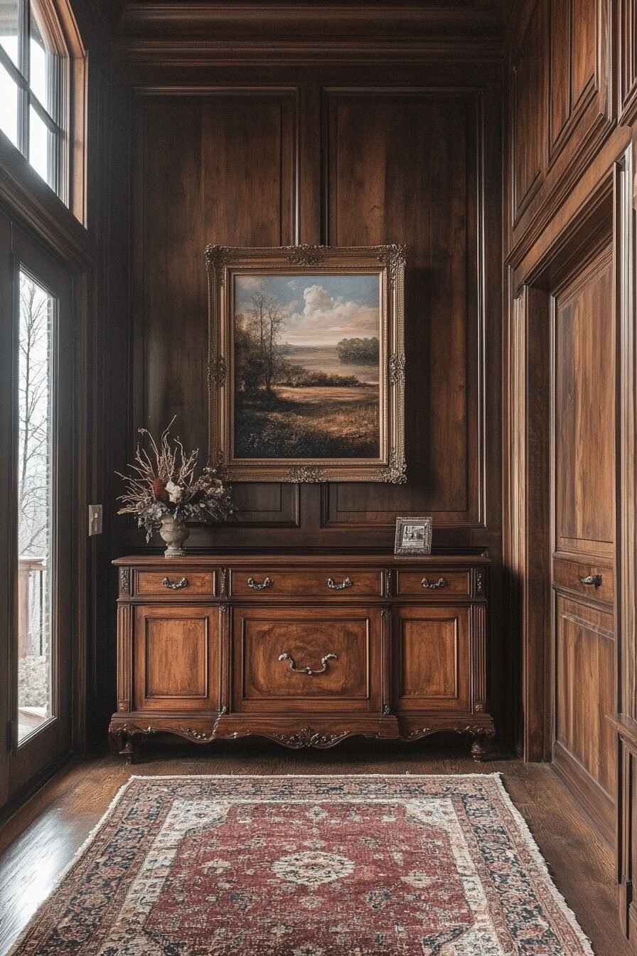 16. Classic Elegance for Barndominium Entryways
