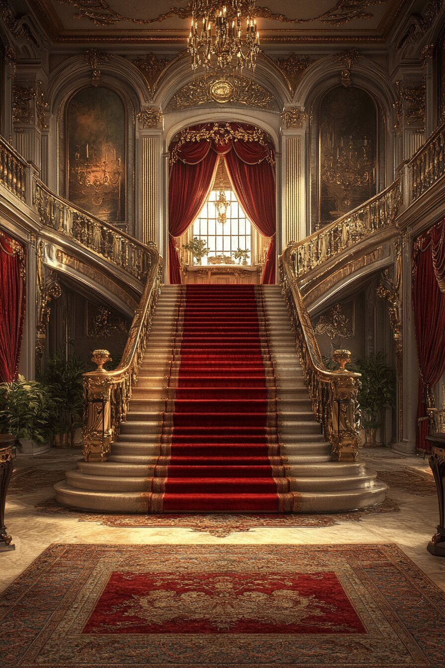 28. Regal Grandeur Barndominium Foyer Designs