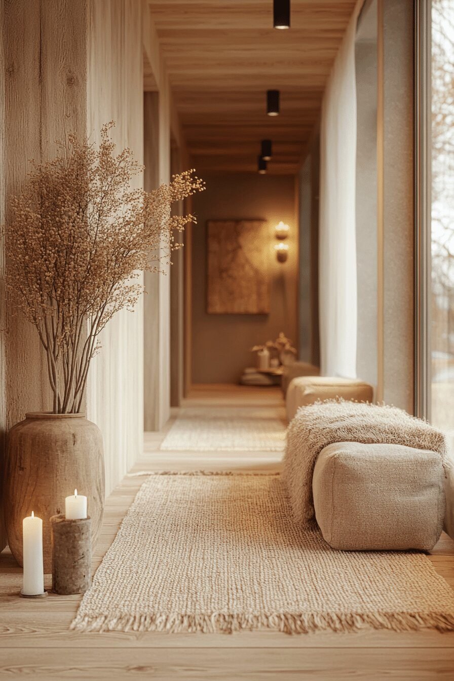 23. Nordic Winter Barndominium Entry Looks