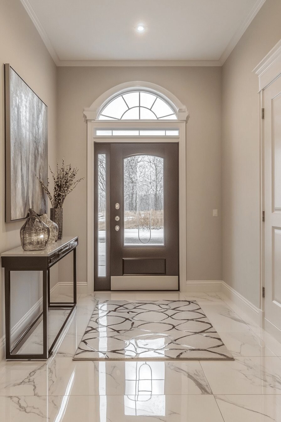 12. Urban Sophisticate Barndominium Entry Looks