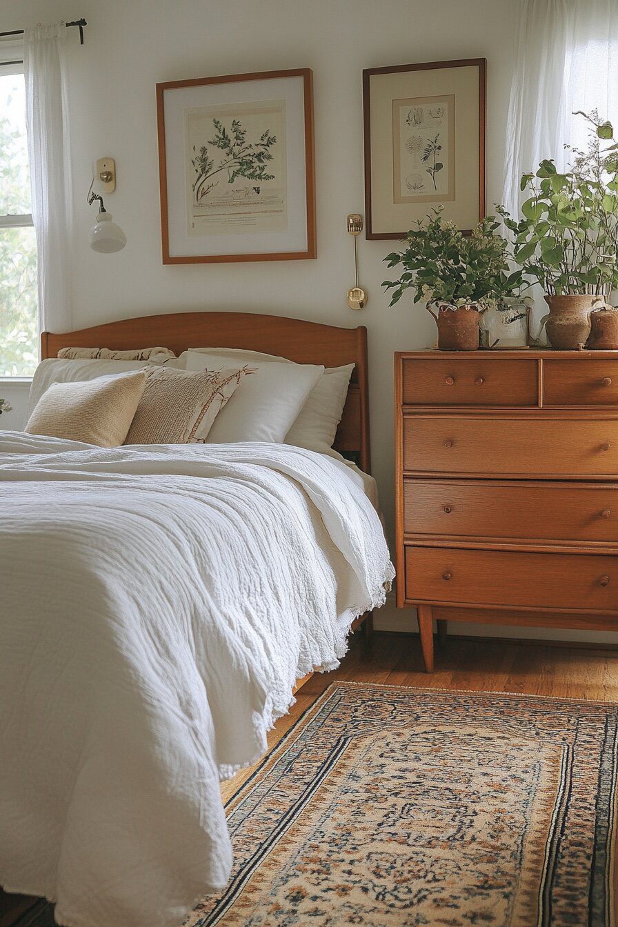 1. Pared-Back Retro Retreat