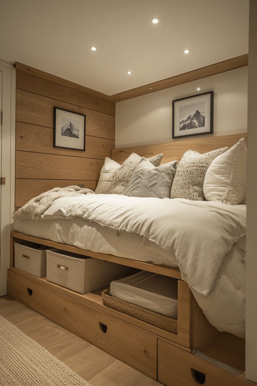 7. Retro Storage Under the Bed