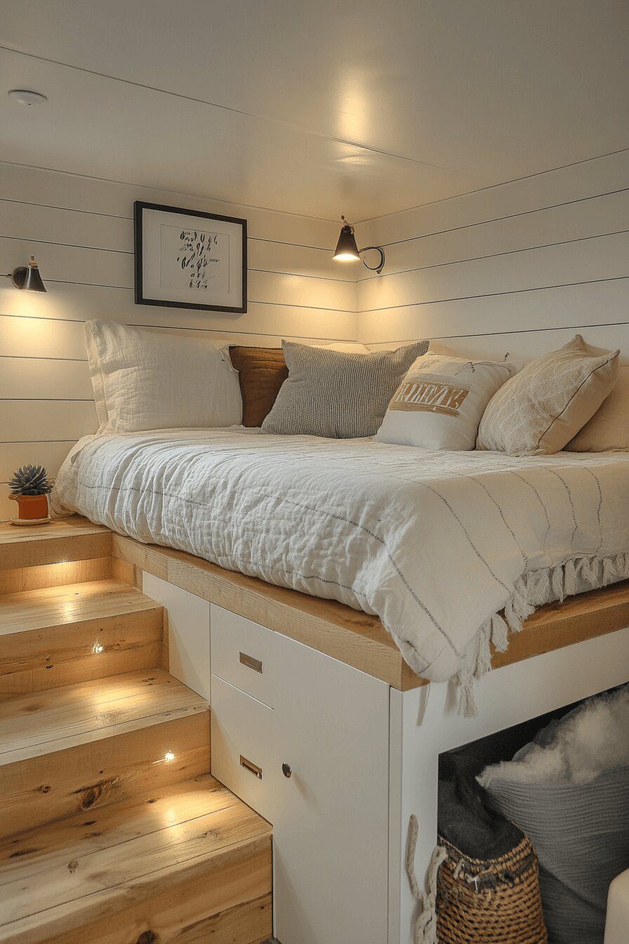 21. Retro Sleeping Loft