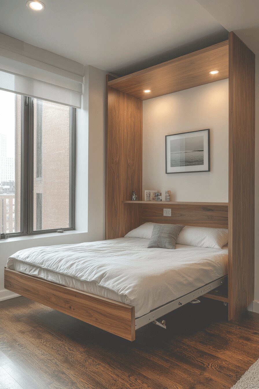 11. Retro Bed That Disappears
