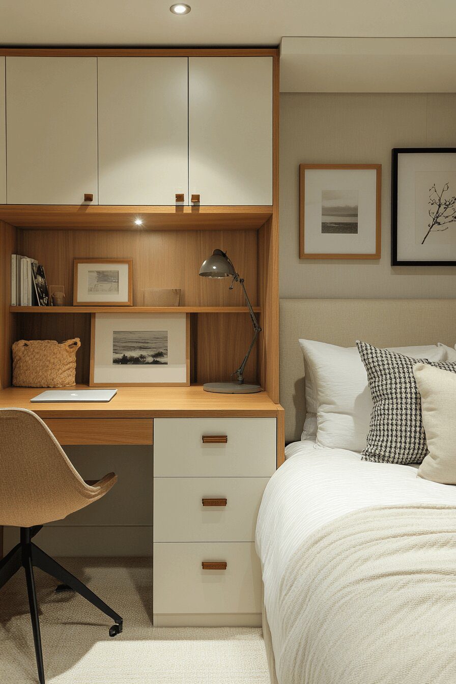 29. Retro All-in-One Wall Unit