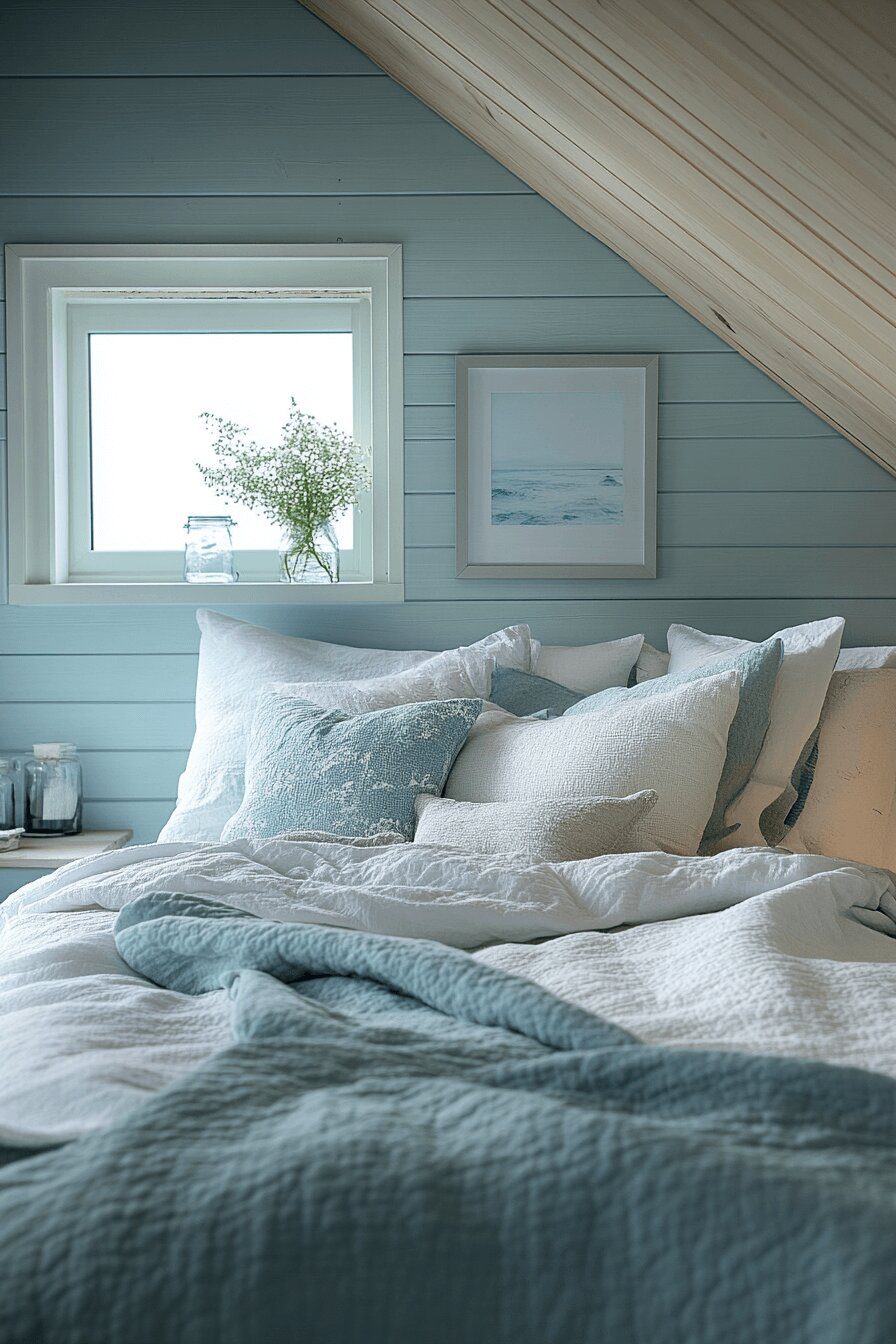 2. Retro Nook by the Sea