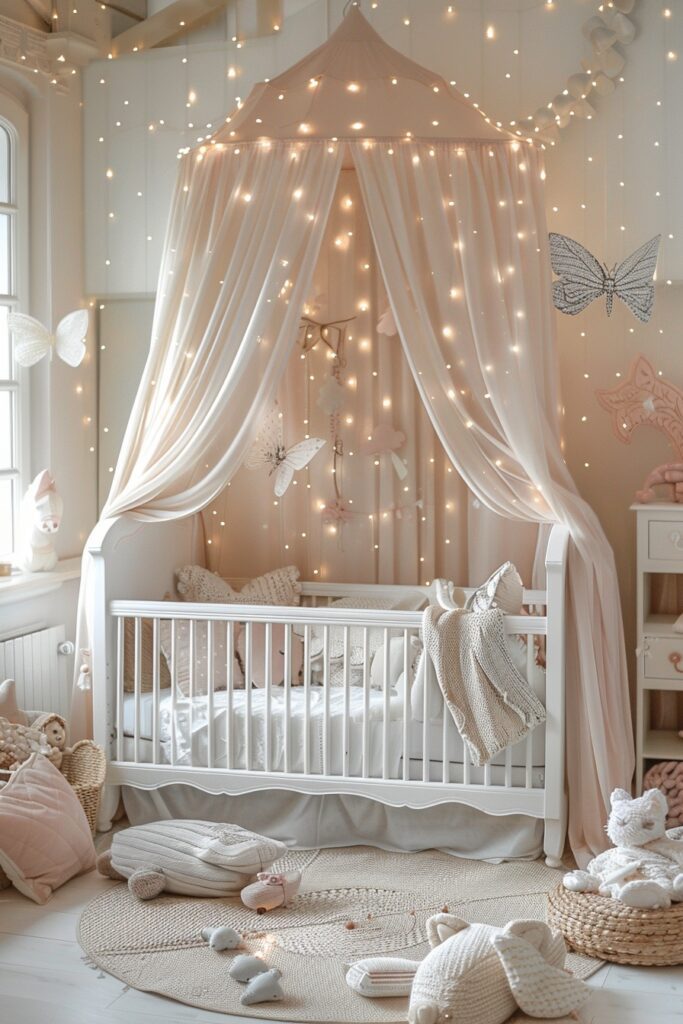 7. Enchanted Boho Nursery Corner