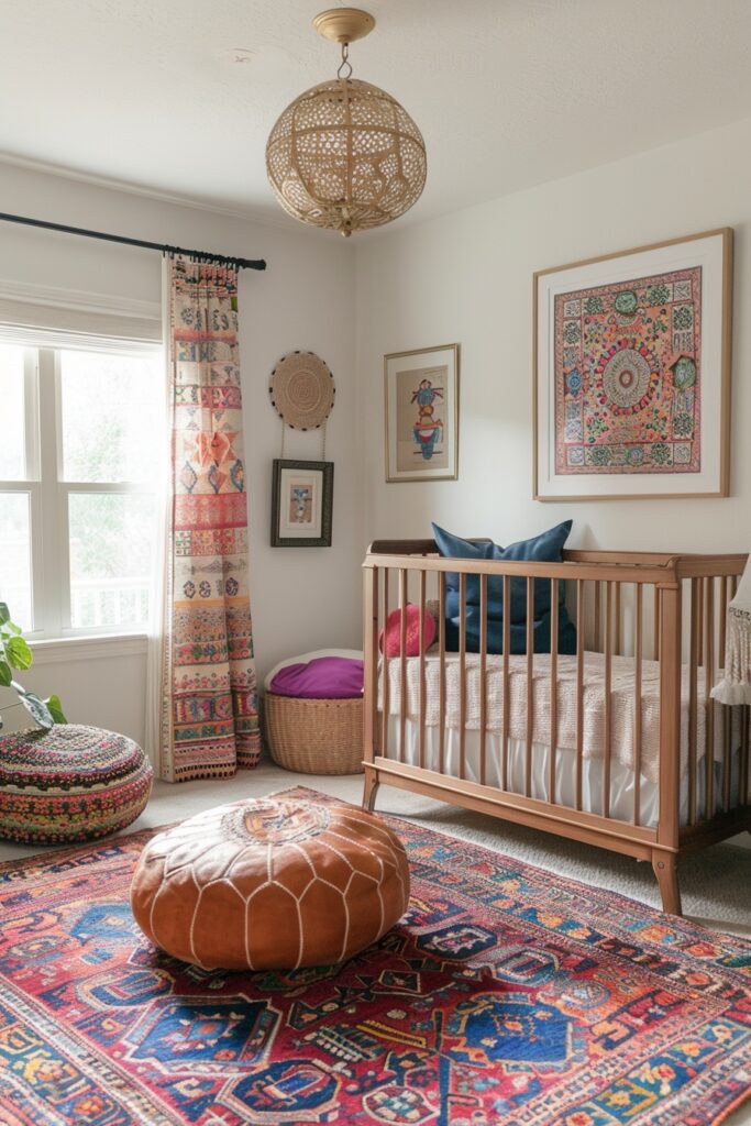 23. World Explorer Boho Nursery