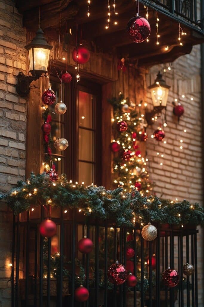14. Festive Balcony Decorating Ideas