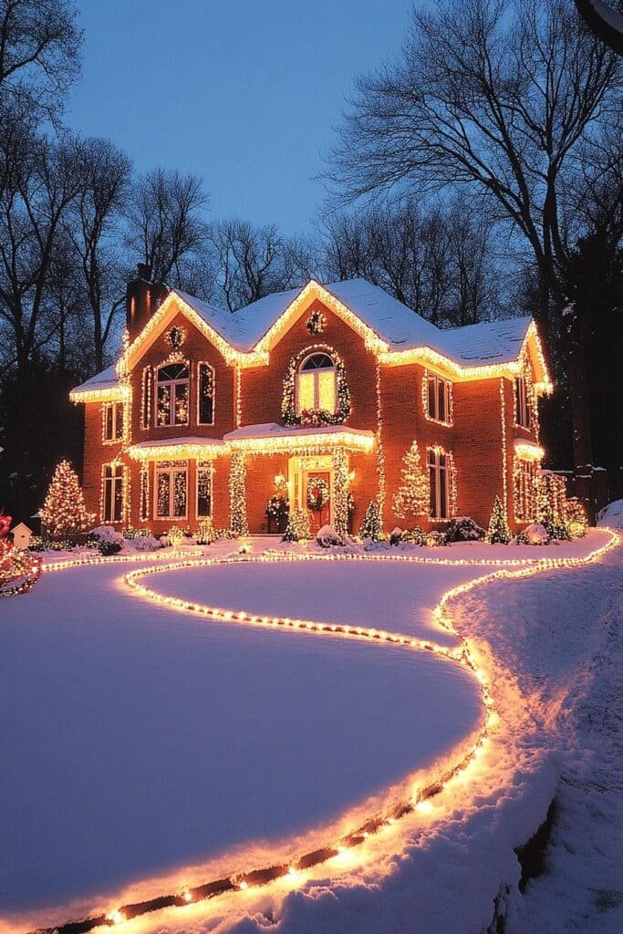 23. Radiant Christmas Light Displays