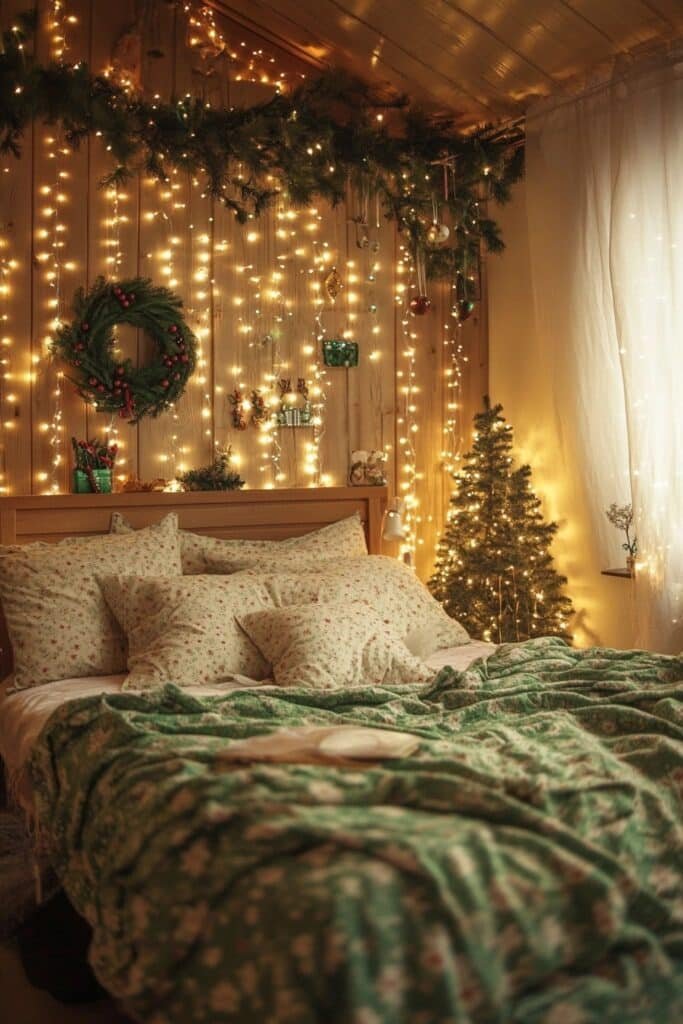 3. Dreamy Christmas Bedroom Escape