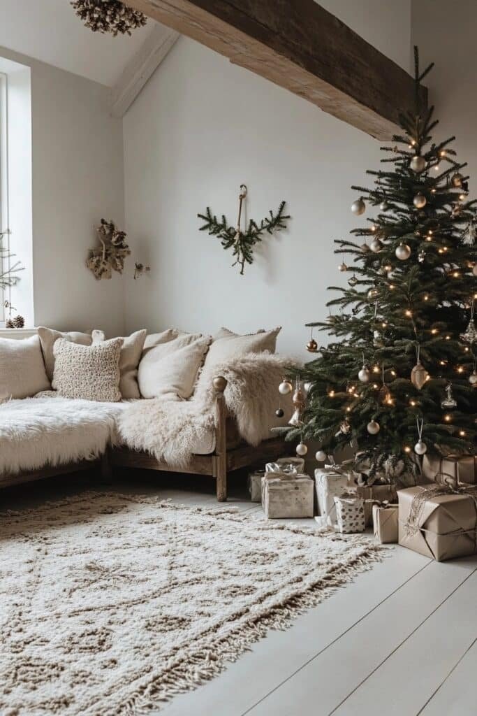 15. Simple Nordic Holiday Style