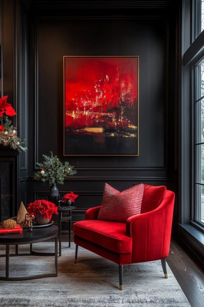 19. Contemporary Christmas Lounge Looks