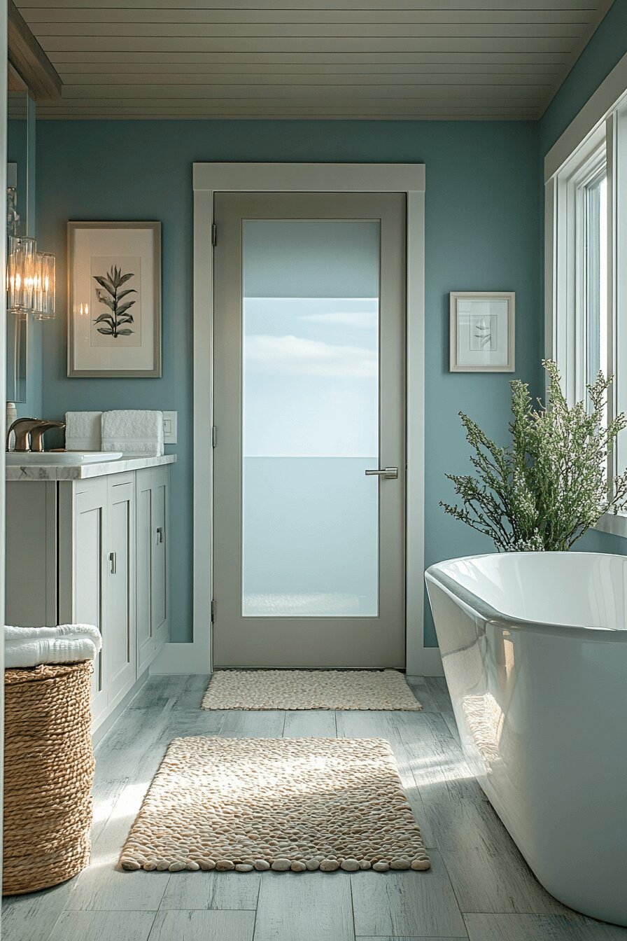 15. Misty Coastal Veil Shower