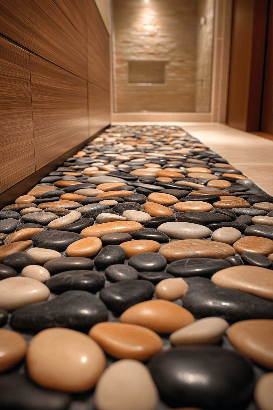 5. Pebble Path Coastal Shower