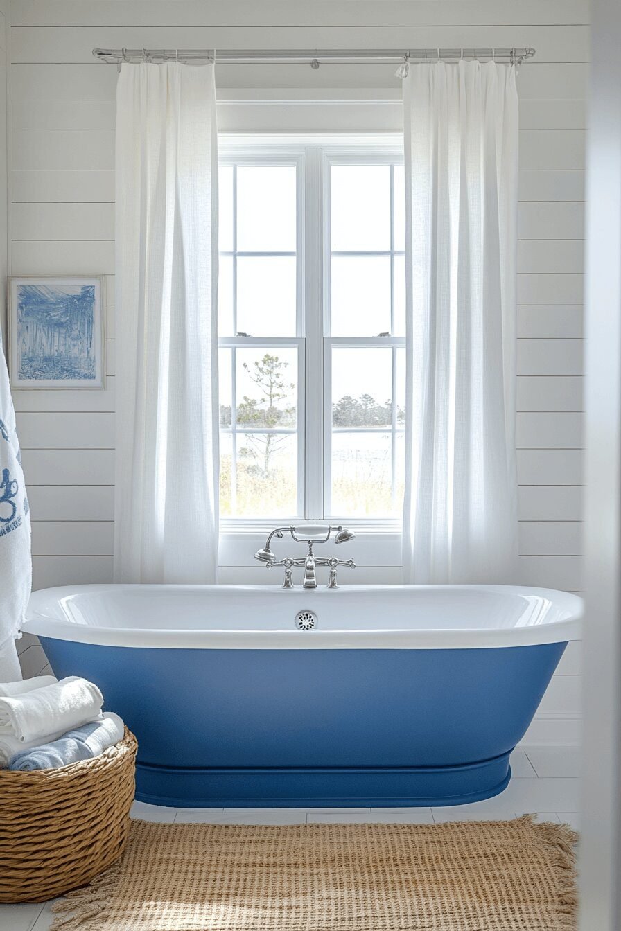 25. Pure Sailcloth Coastal Shower