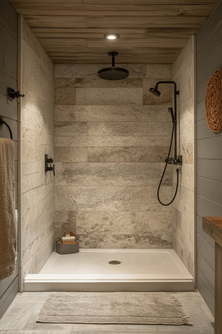 27. Textured Sea Salt Shower