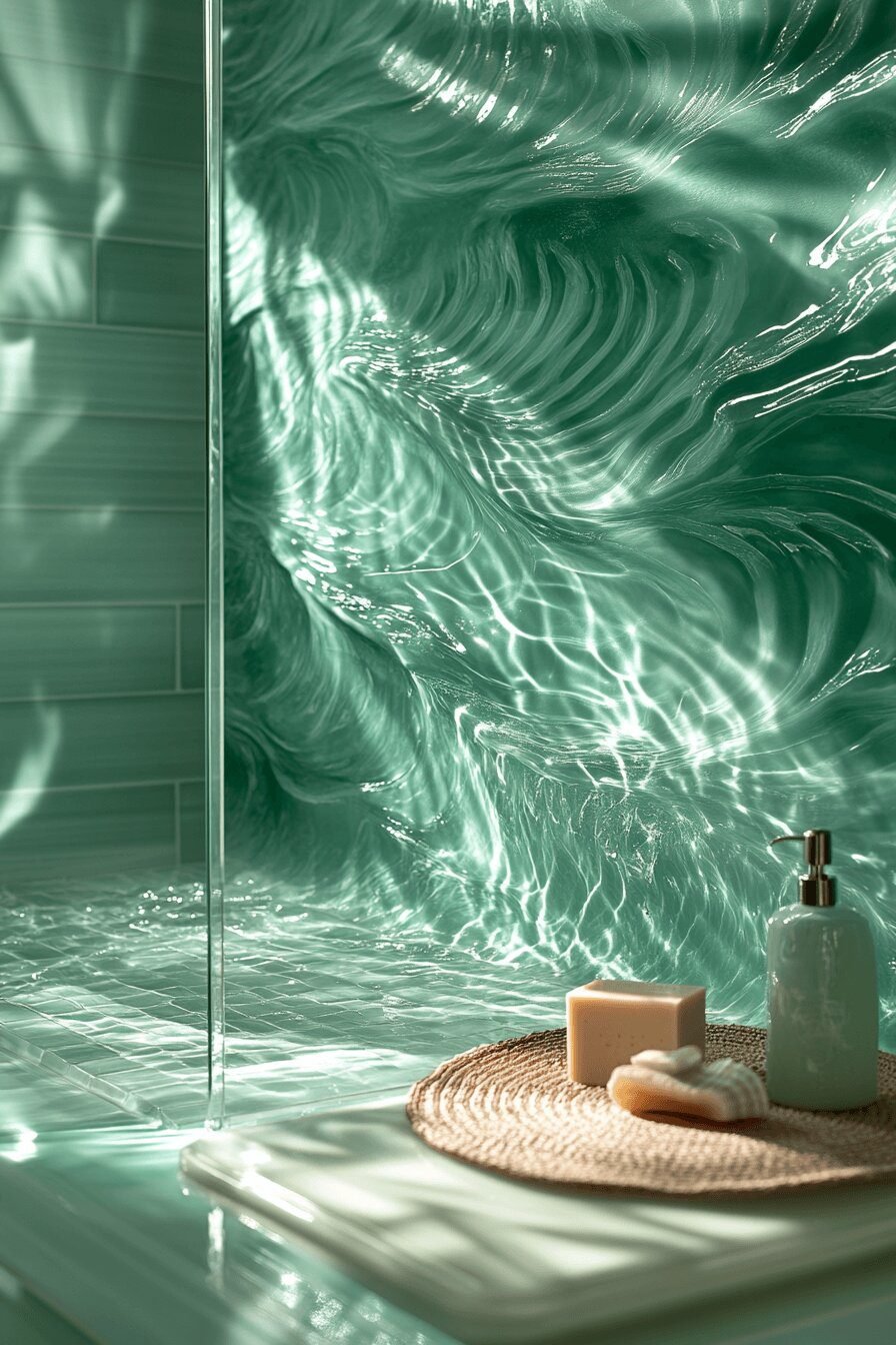 3. Wave Etched Glass Oasis