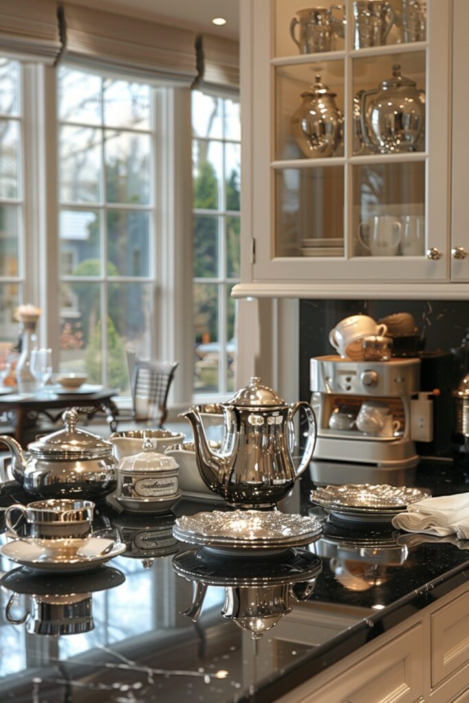 7. Elegant Classic Coffee Bar