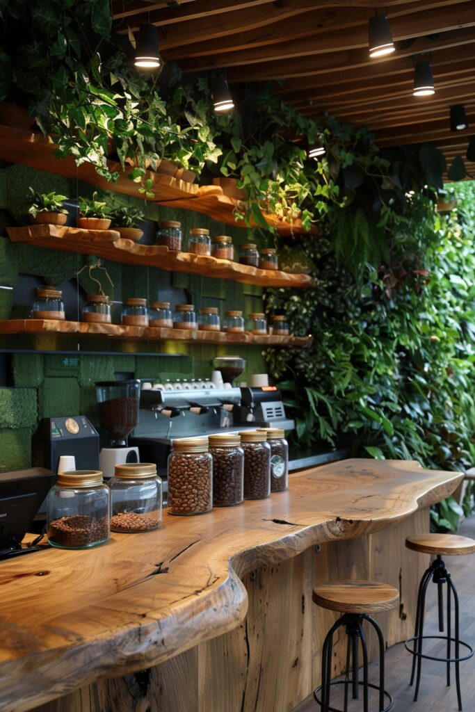 26. Green Nature Coffee Oasis
