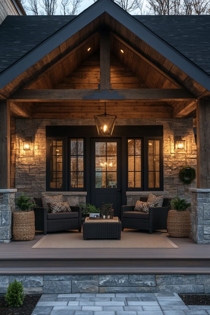 13. Where Rustic Meets Modern