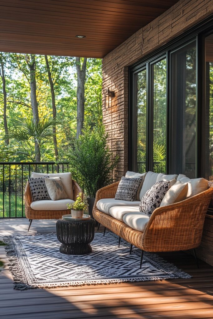 17. Mid-Century Porch Comeback