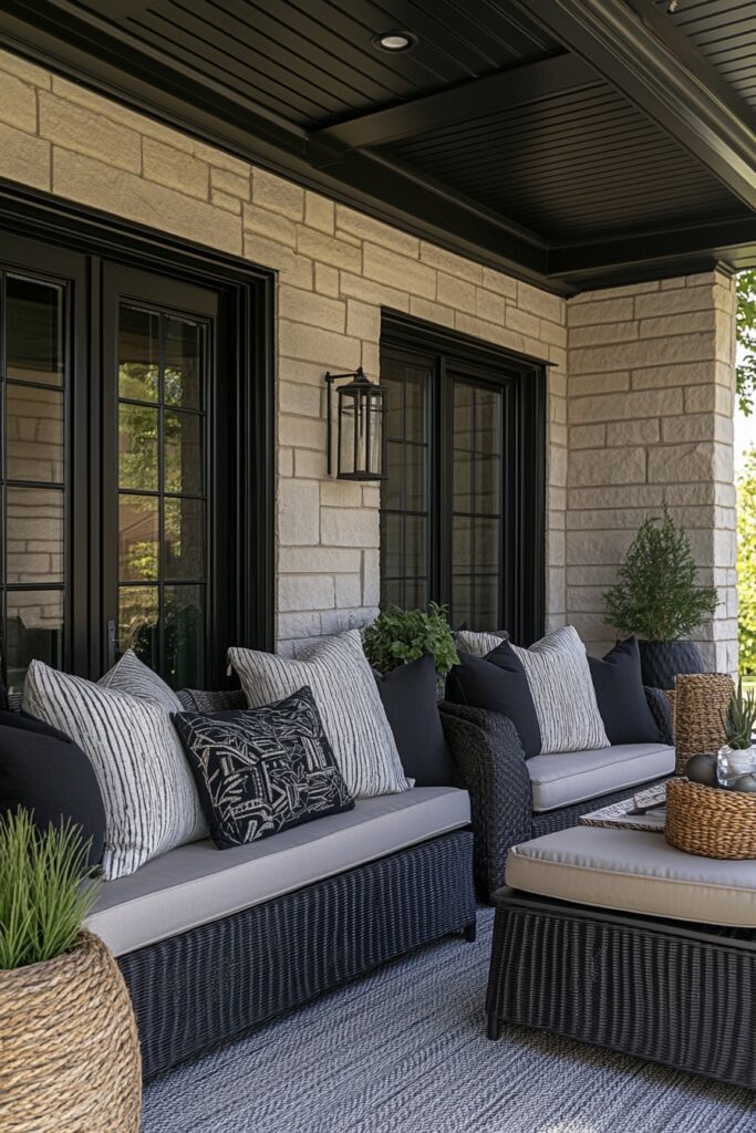 22. Minimalist Porches That Work Hard