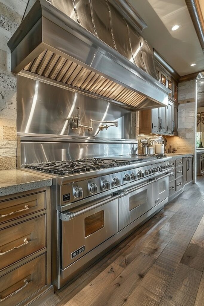 4. Gourmet Kitchen Designs for Serious Cooks