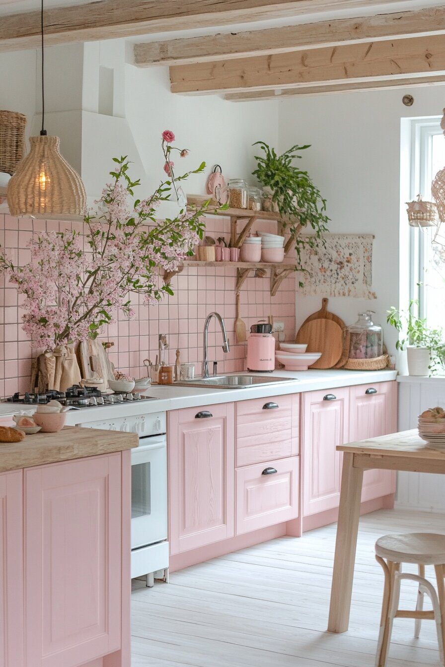 22. Glowing Blossom Kitchen