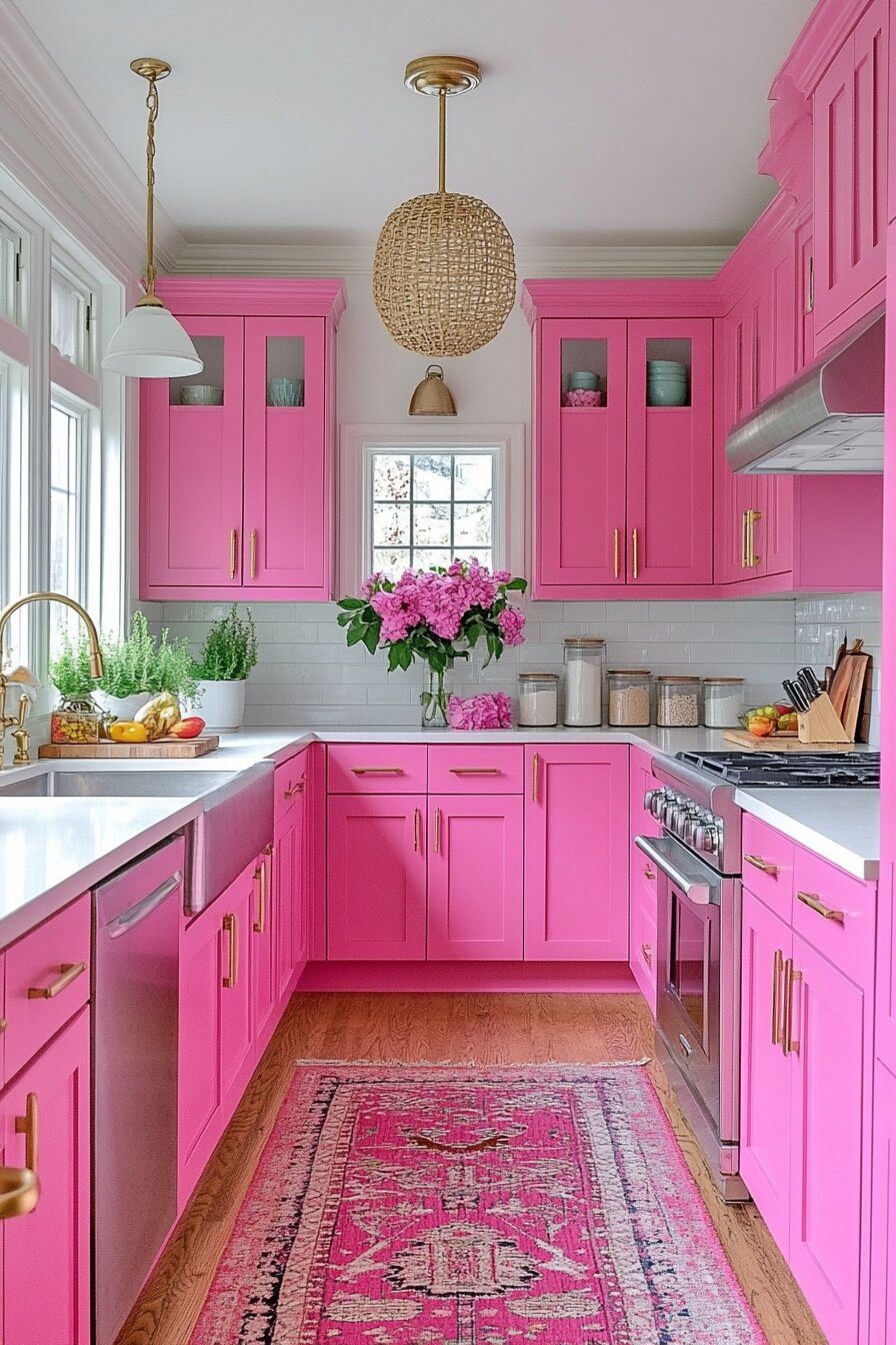 15. Bright Peony Cooking Space