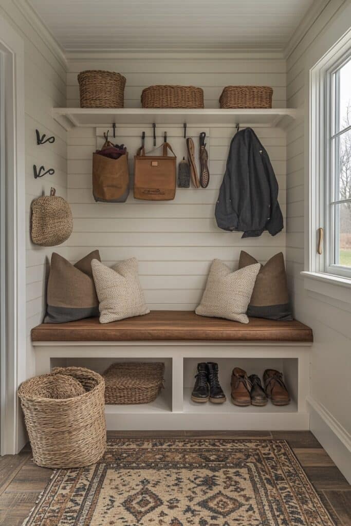 28. Mudroom That Works, Japandi Style