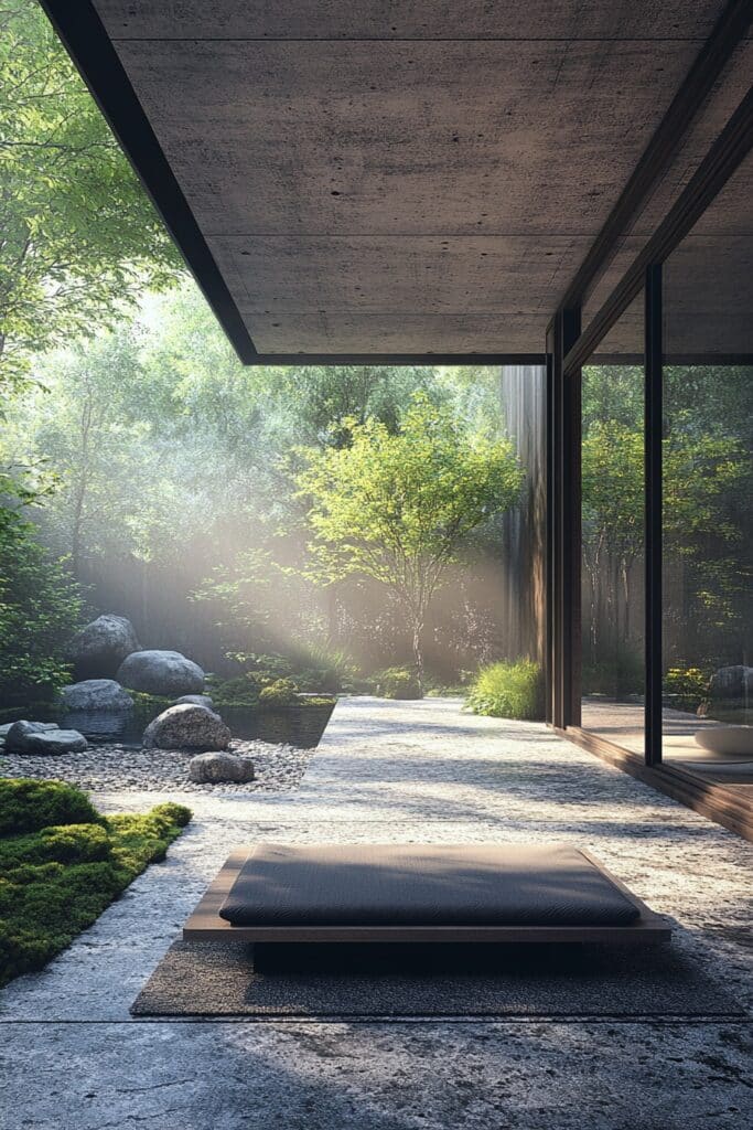 8. Nordic-Zen Corner for Meditation