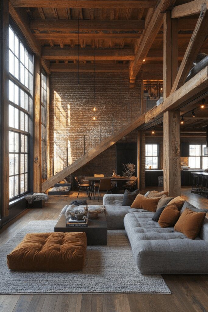 21. Loft Built in Japandi Timber