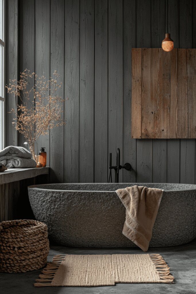 7. Bath With Hygge and Wabi-Sabi