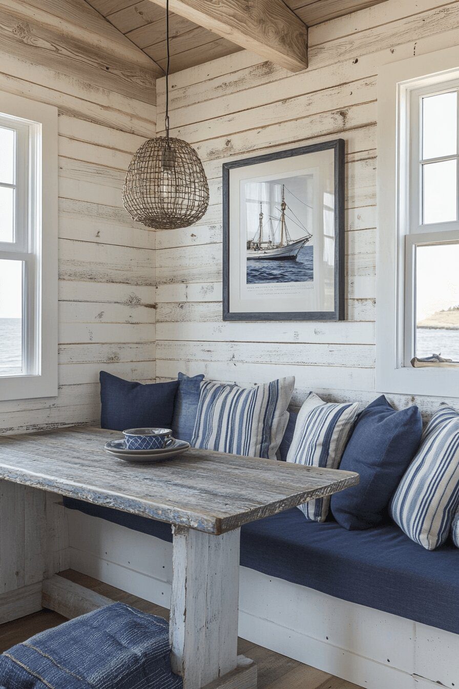 9. Coastal Cabin Vibes