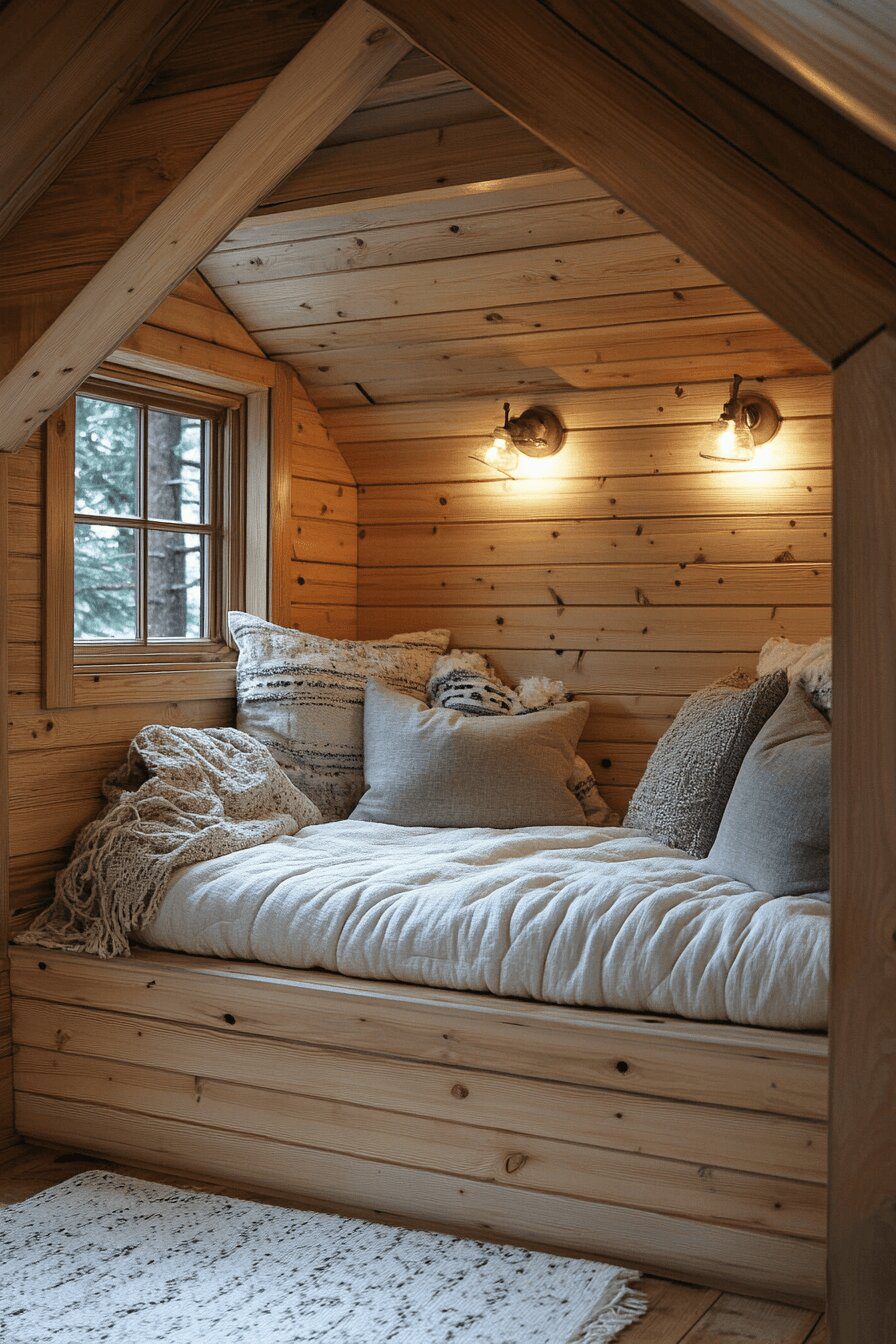 16. Tucked-Away Sleeping Spaces
