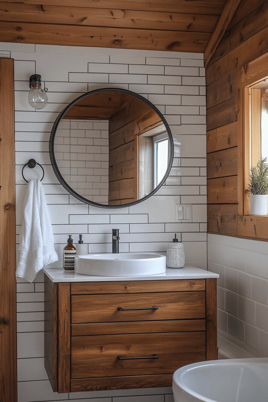 14. Big Style in Small Bathrooms