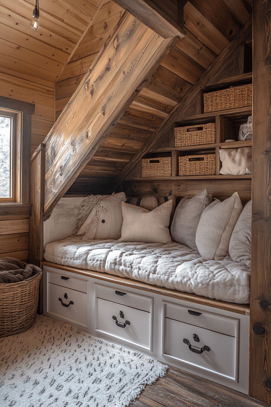 12. Clever Storage Under the Stairs