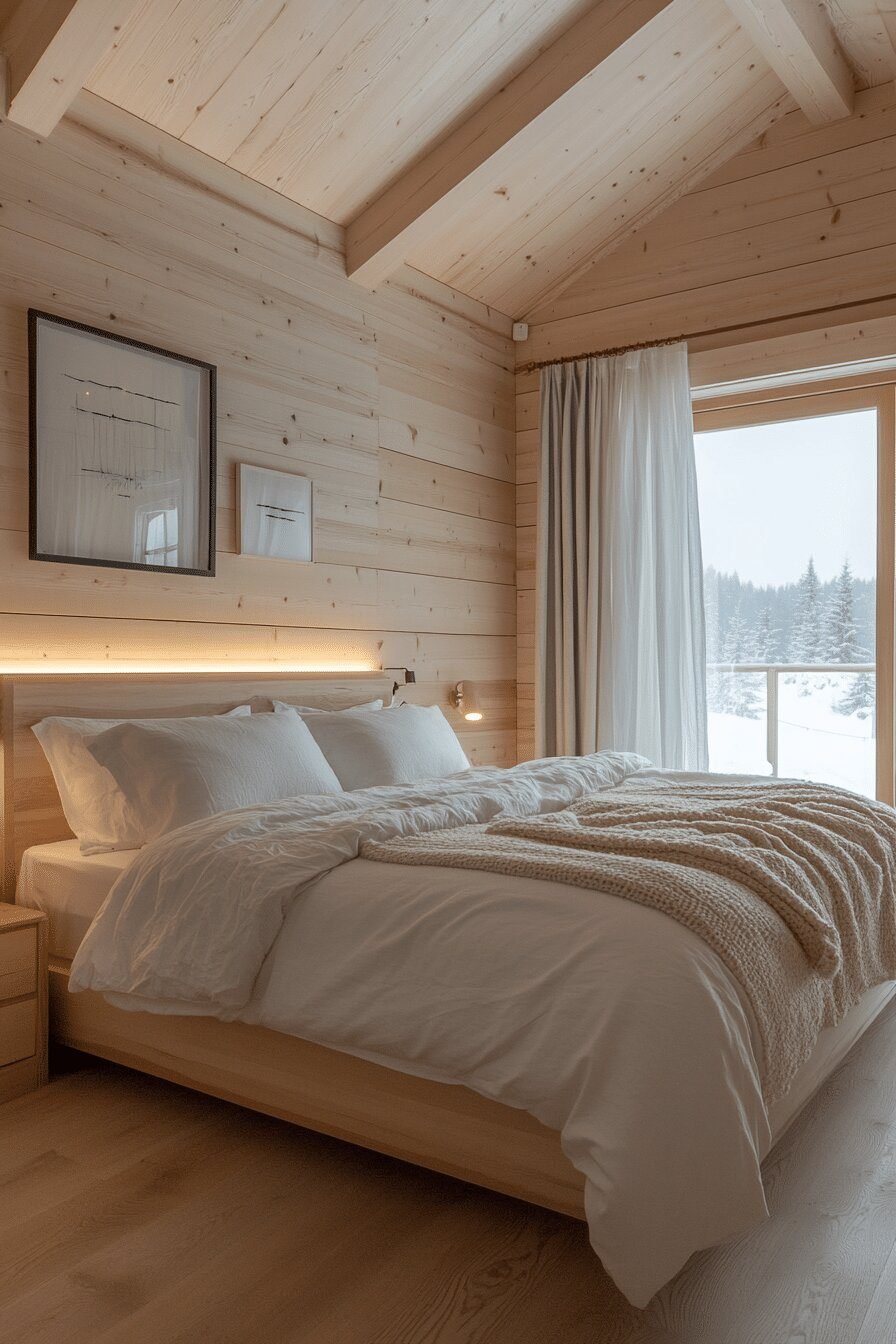 13. Cozy Nordic Comfort Bedroom