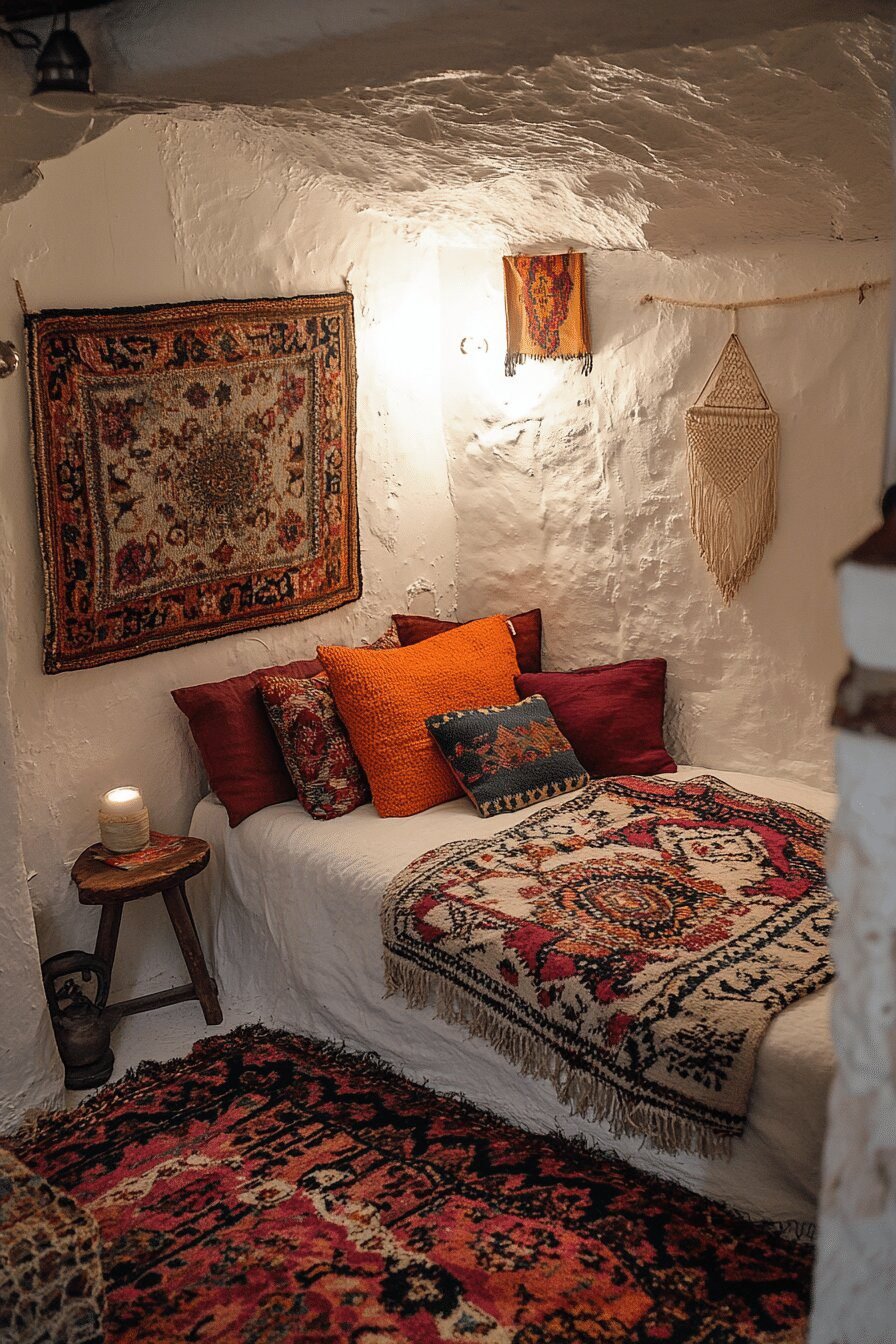 6. Charming Boho Bedroom Ideas