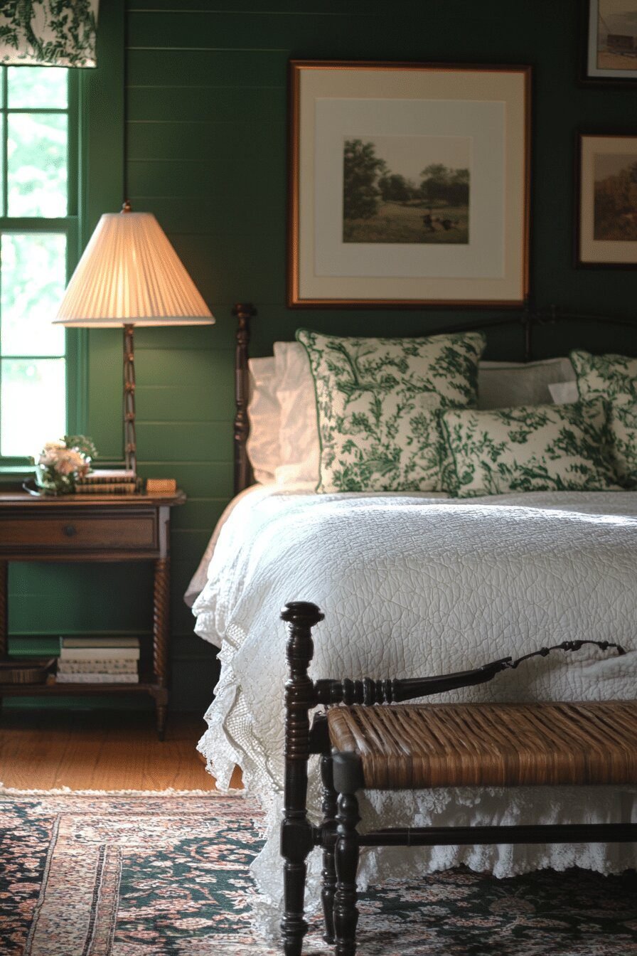 24. Neo-Traditional Bedroom Accents
