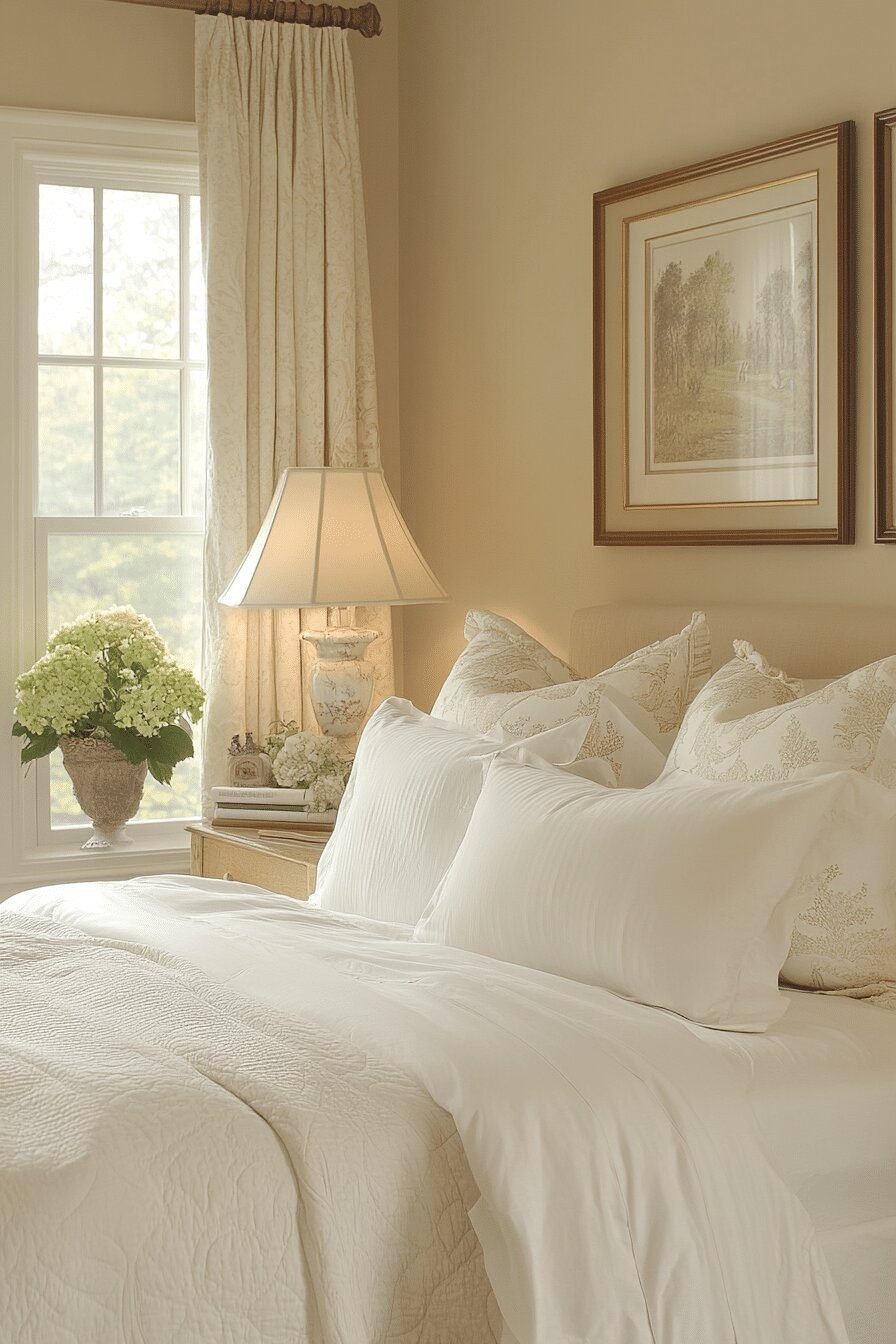 18. Simple Elegant Bedroom Style